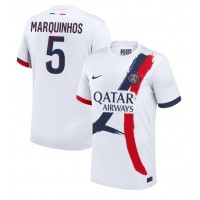 Maglie da calcio Paris Saint-Germain Marquinhos #5 Seconda Maglia 2024-25 Manica Corta